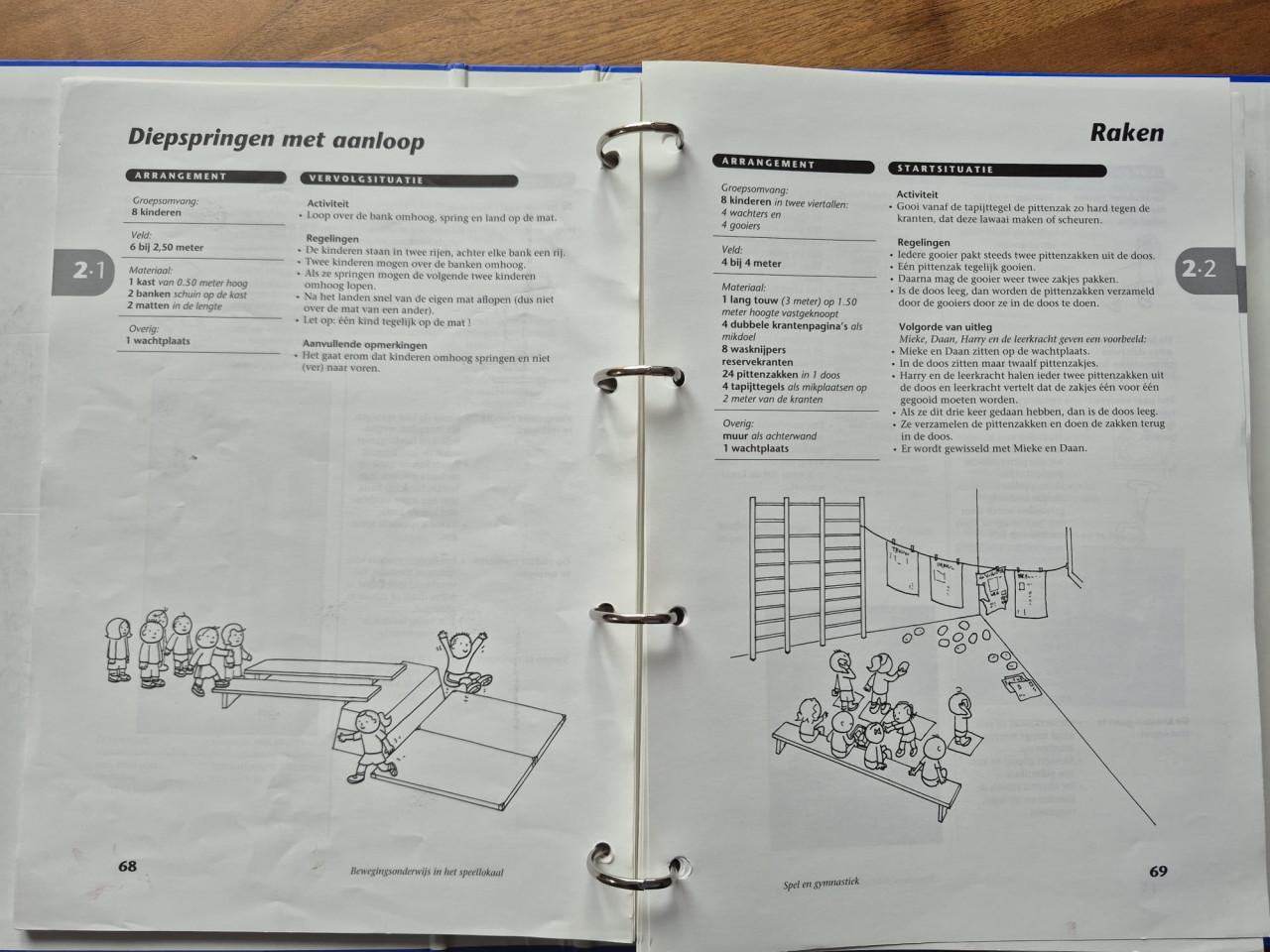 Bewegingsonderwijs in het speellokaal