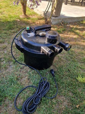 Vijverfilter met UV lamp