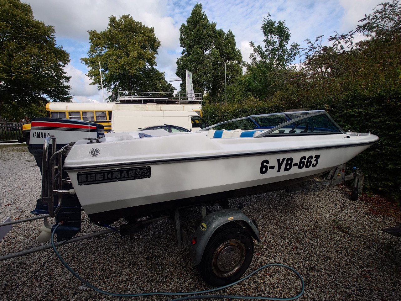 Beekman Ultra 450 met Riba Trailer, 55 PK motor en toebehoren