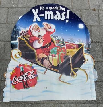 Reclame Coca Cola X-Mas display