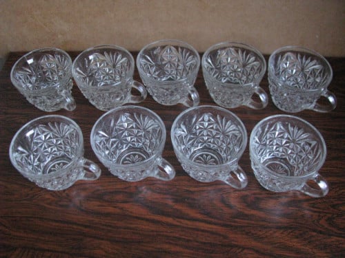 9 Bowlglazen.