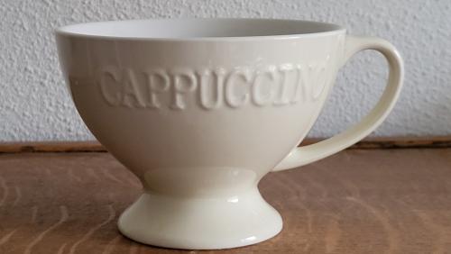 XL cappuccino kop - NIEUW