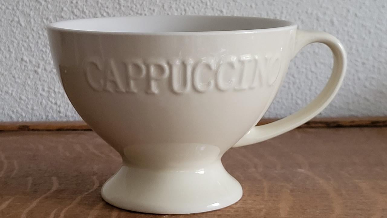 XL cappuccino kop - NIEUW