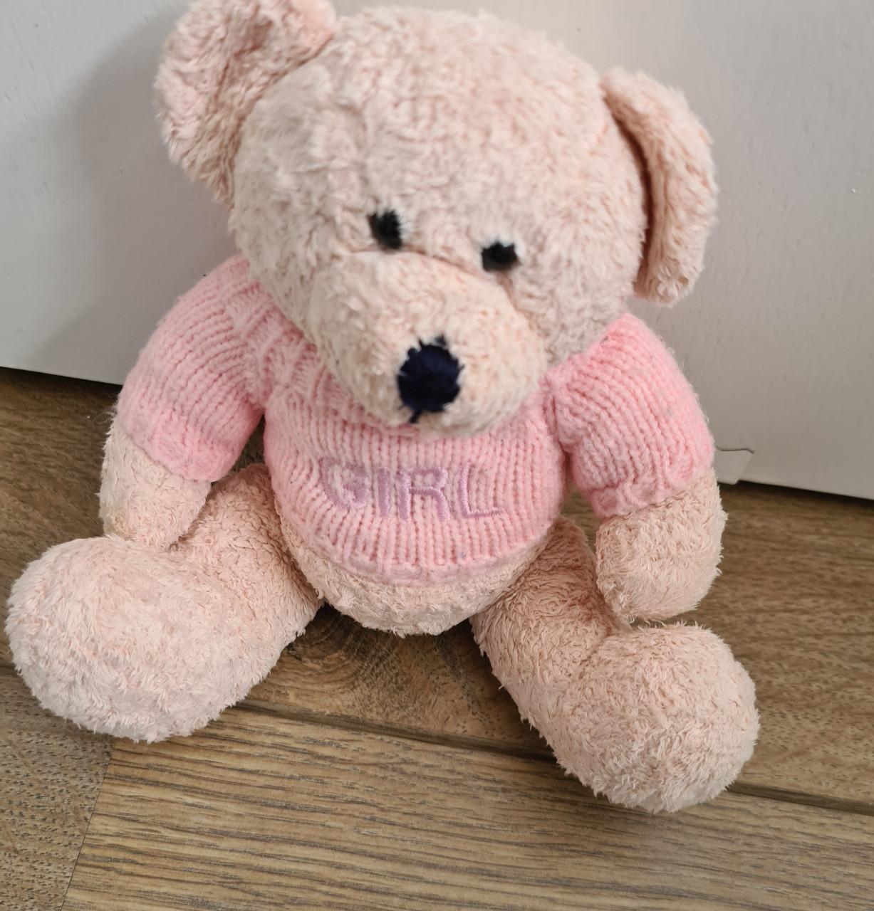 Zachte pluche teddybeer van het merk Dake en Zn. ong 18cm