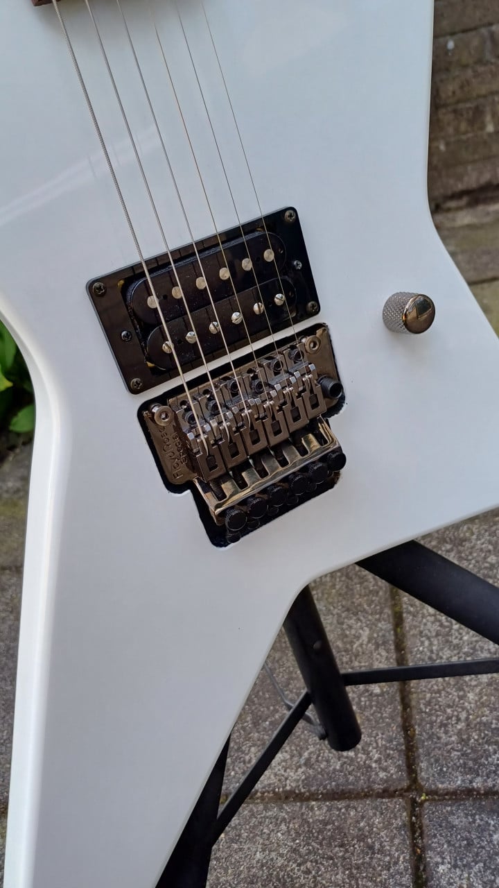 Charvel Star in Snow White met koffer
