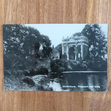 Middelburg, Koepoort met brug 1952