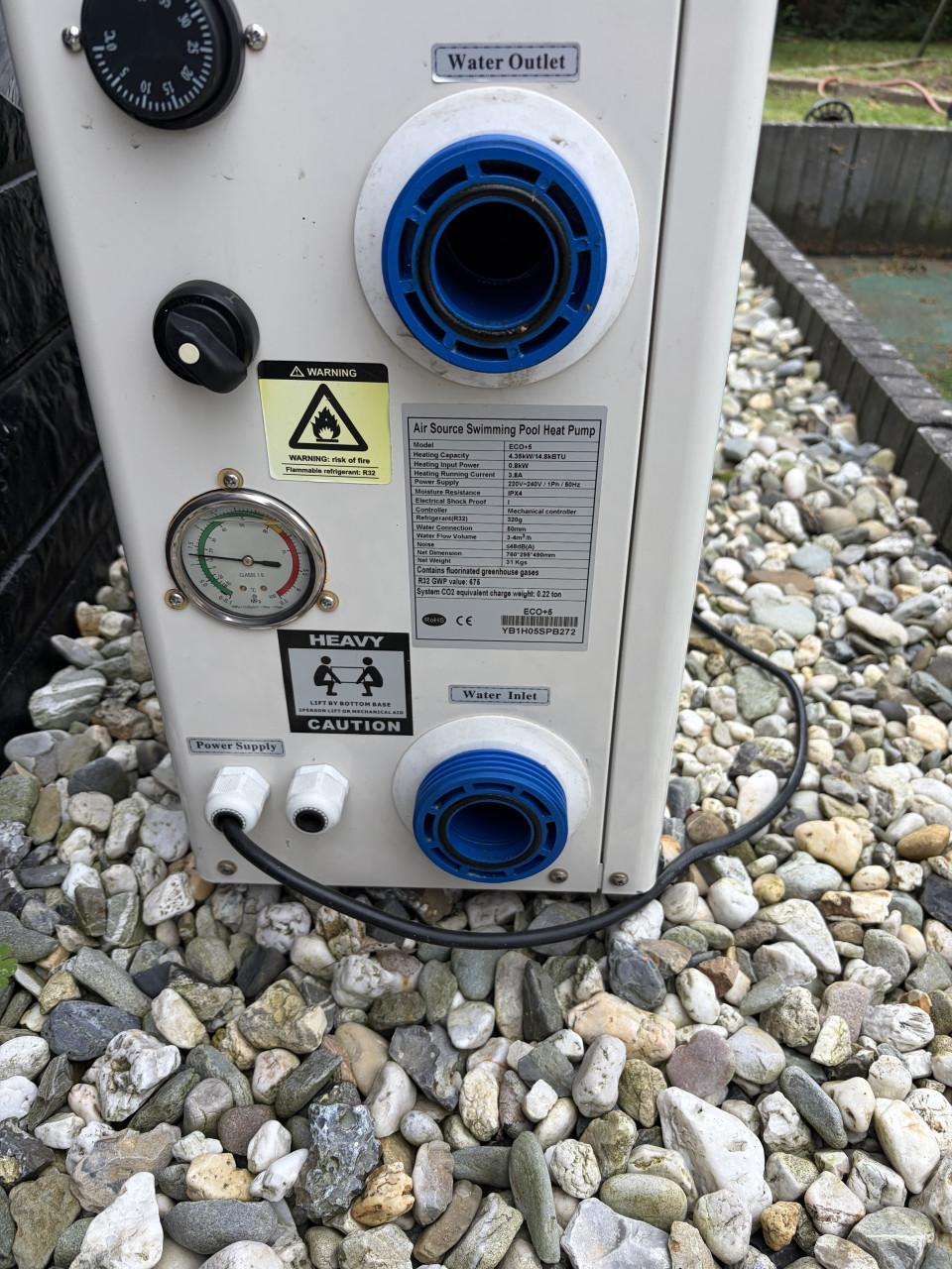 KOOPJE!!!  Warmtepomp zwembad eco+5