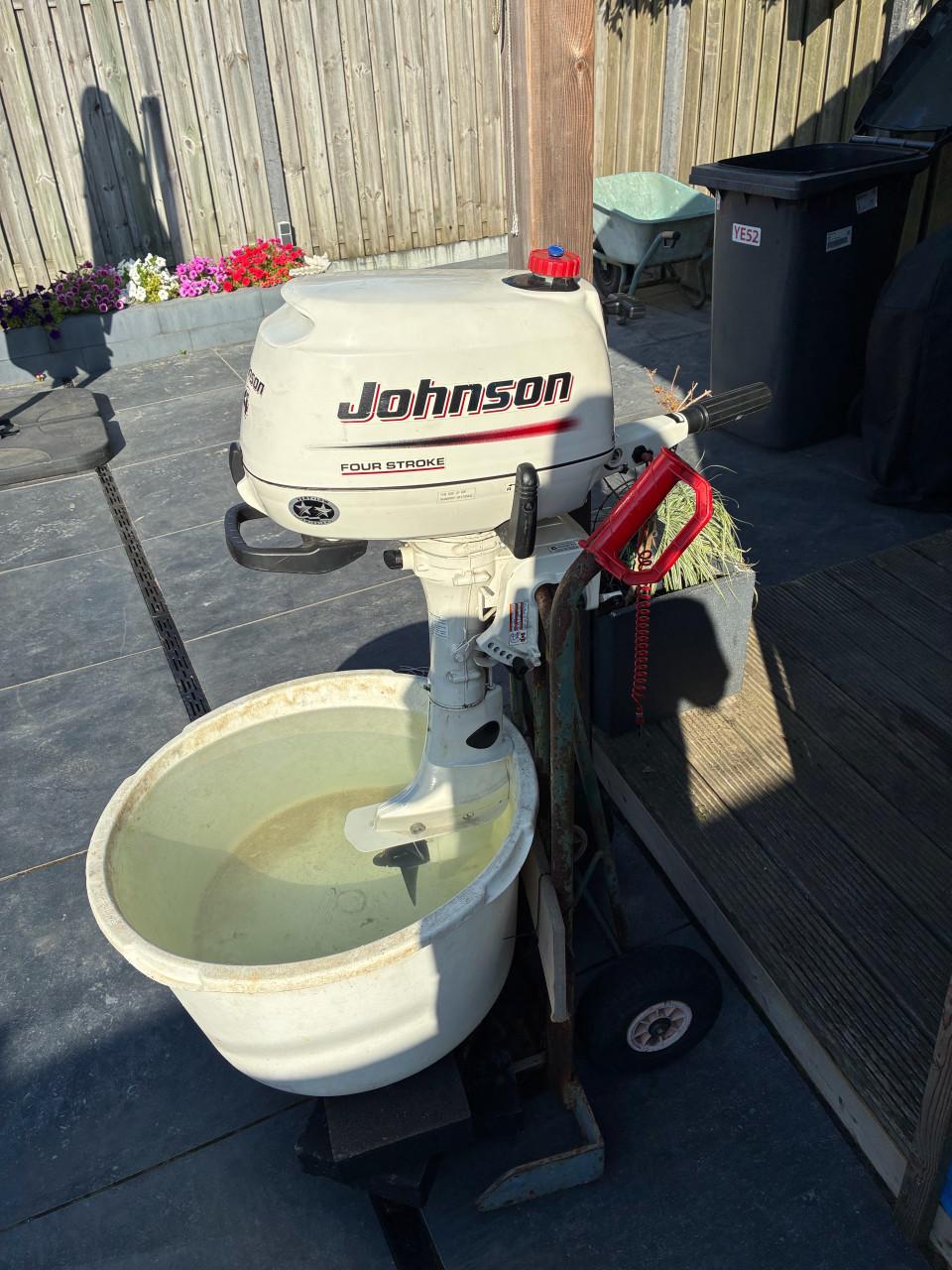 Te koop johnson 4 pk four stroke