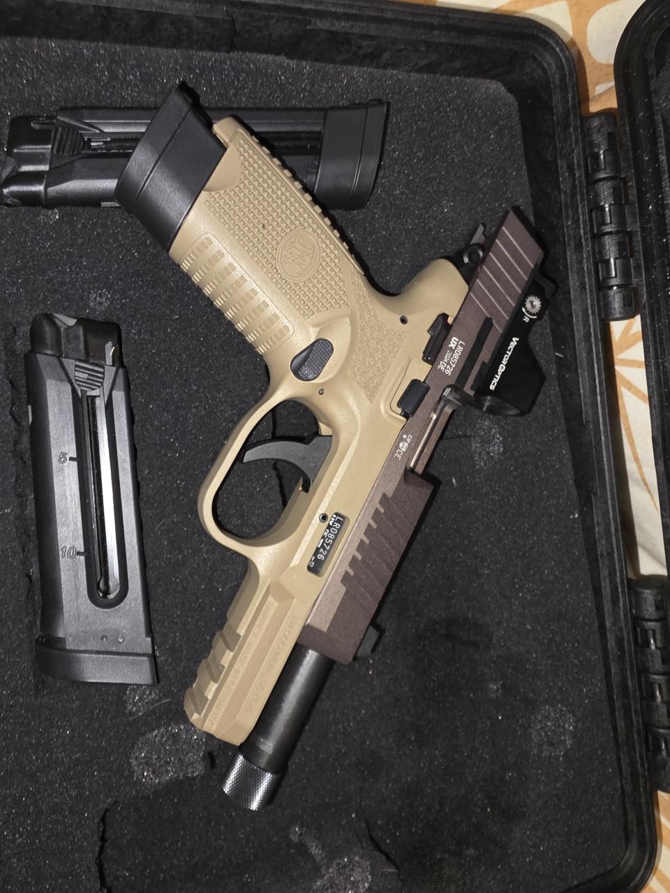 FN 502 Tactical .22 LR – FDE