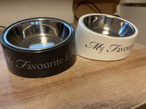 Set van 2 honden voerbakken