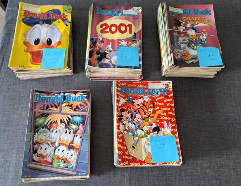 Donald duck weekbladen. per stapel van 50 stuks