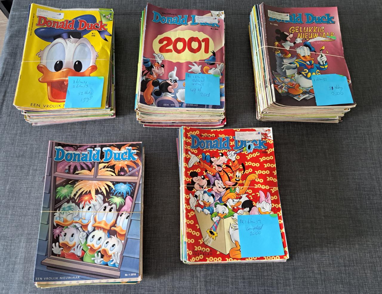 Donald duck weekbladen. per stapel van 50 stuks