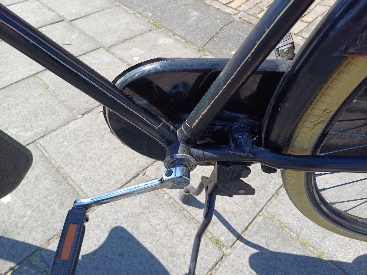 Berini ei brom fiets met kenteken