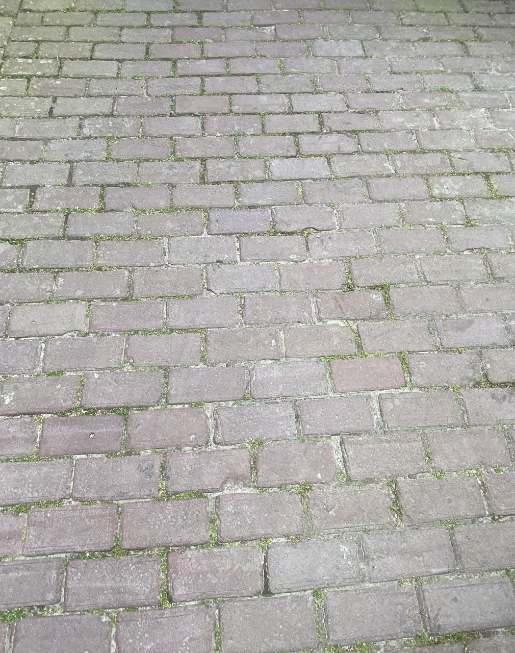 15m2 oude gebakken klinkerkeien.