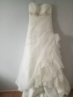 Strapless Trouwjurk tresique