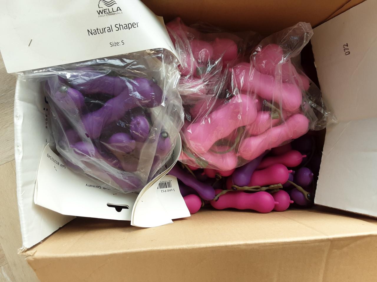 Doos met krullers voor je haar van Wella