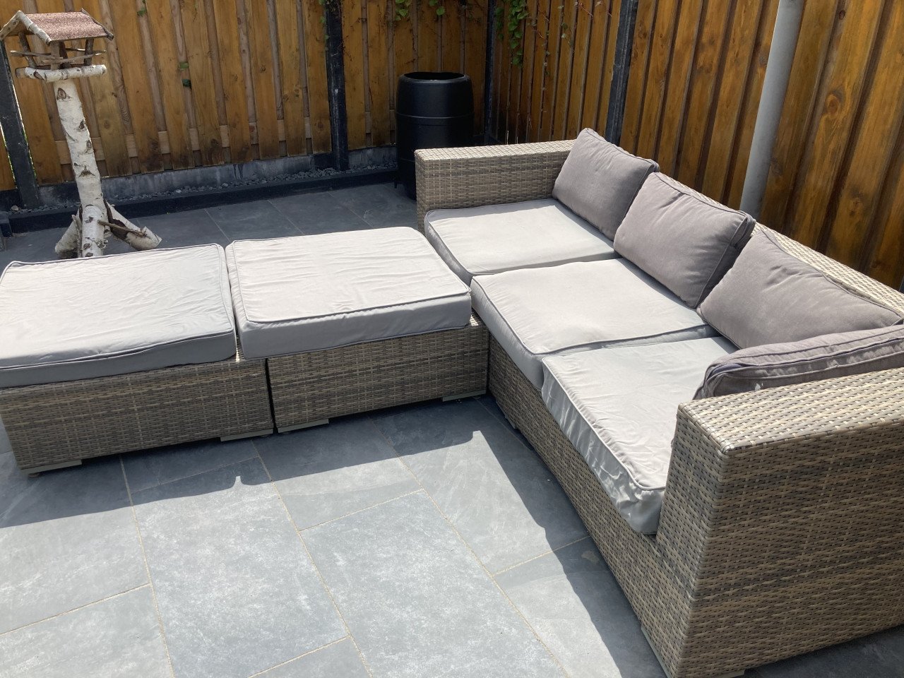 Lounge set rotan