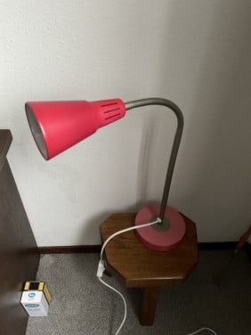 Leeslamp met spaarlamp