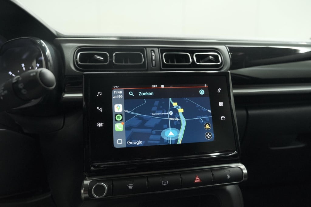 Citroen C3 puretech 110 eat6 max | apple carplay | parkeersensoren | 16 inc