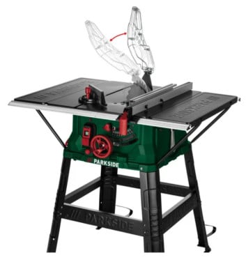 Zaagtafel parkside, bijna nieuw. niet gebruikt wel uit de doos.