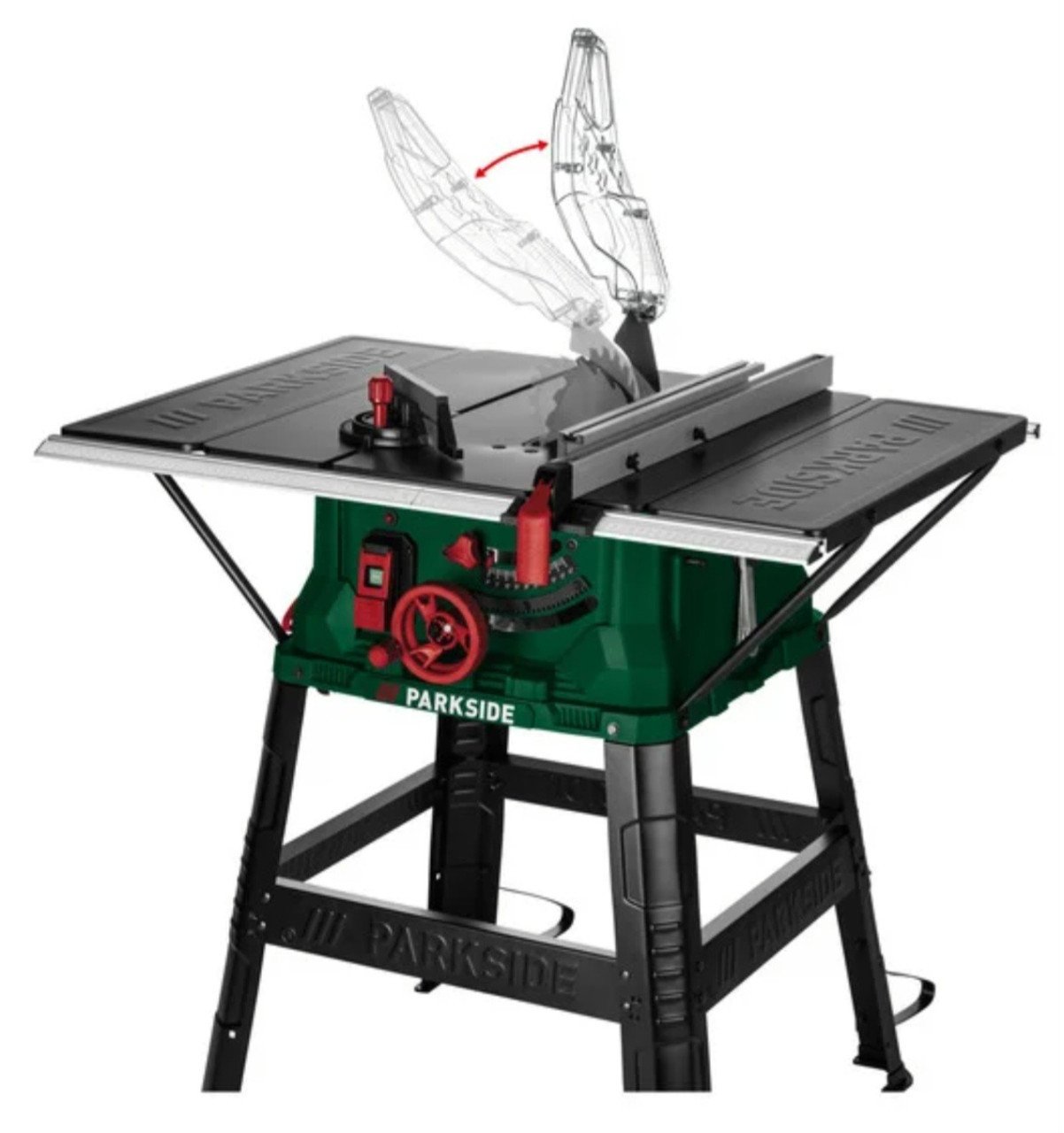 Zaagtafel parkside, bijna nieuw. niet gebruikt wel uit de doos.
