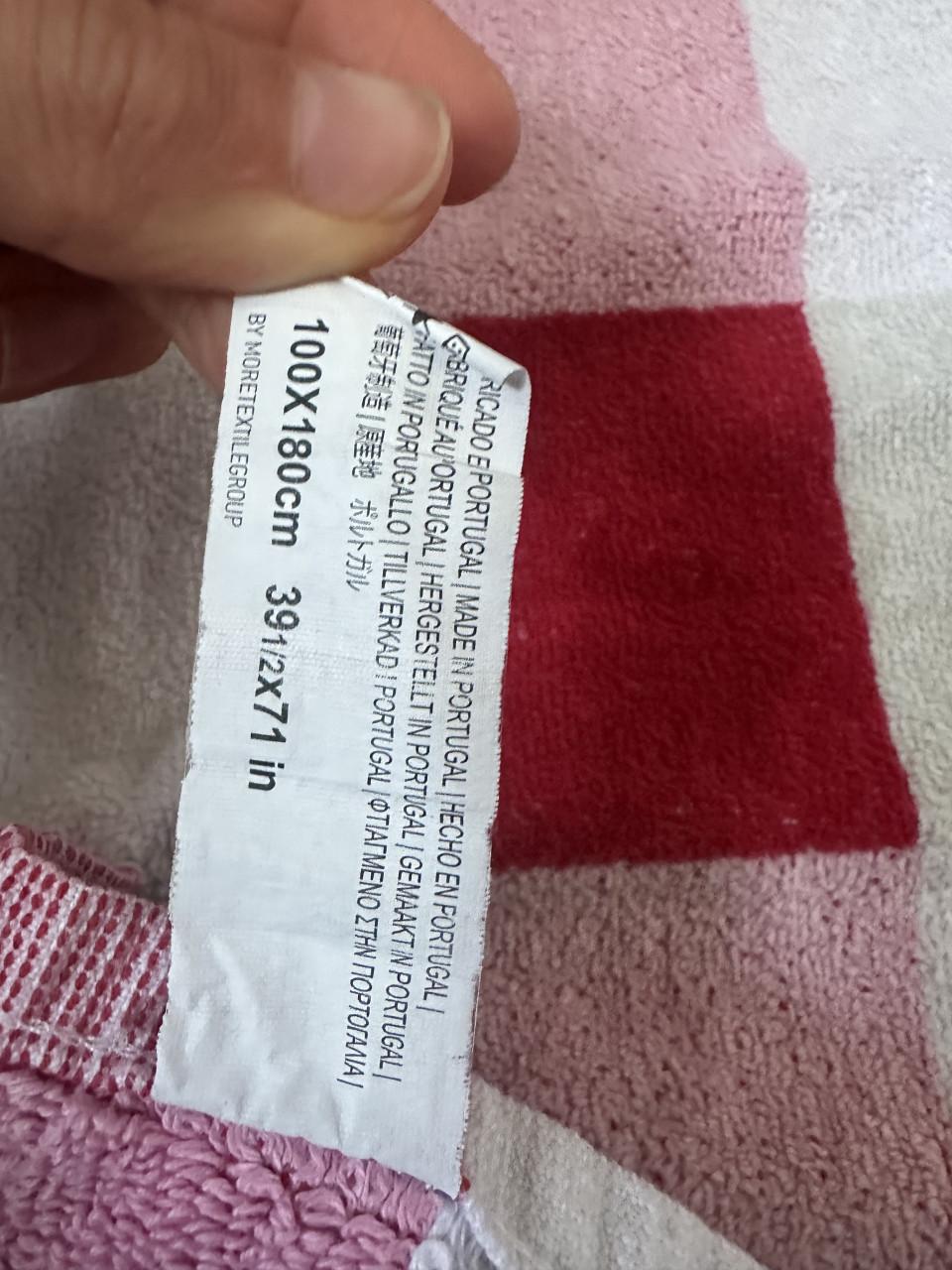 Strandhanddoek 100x180 cm