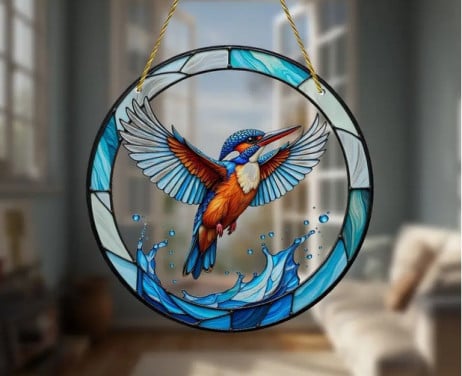 Raamhanger ijsvogel