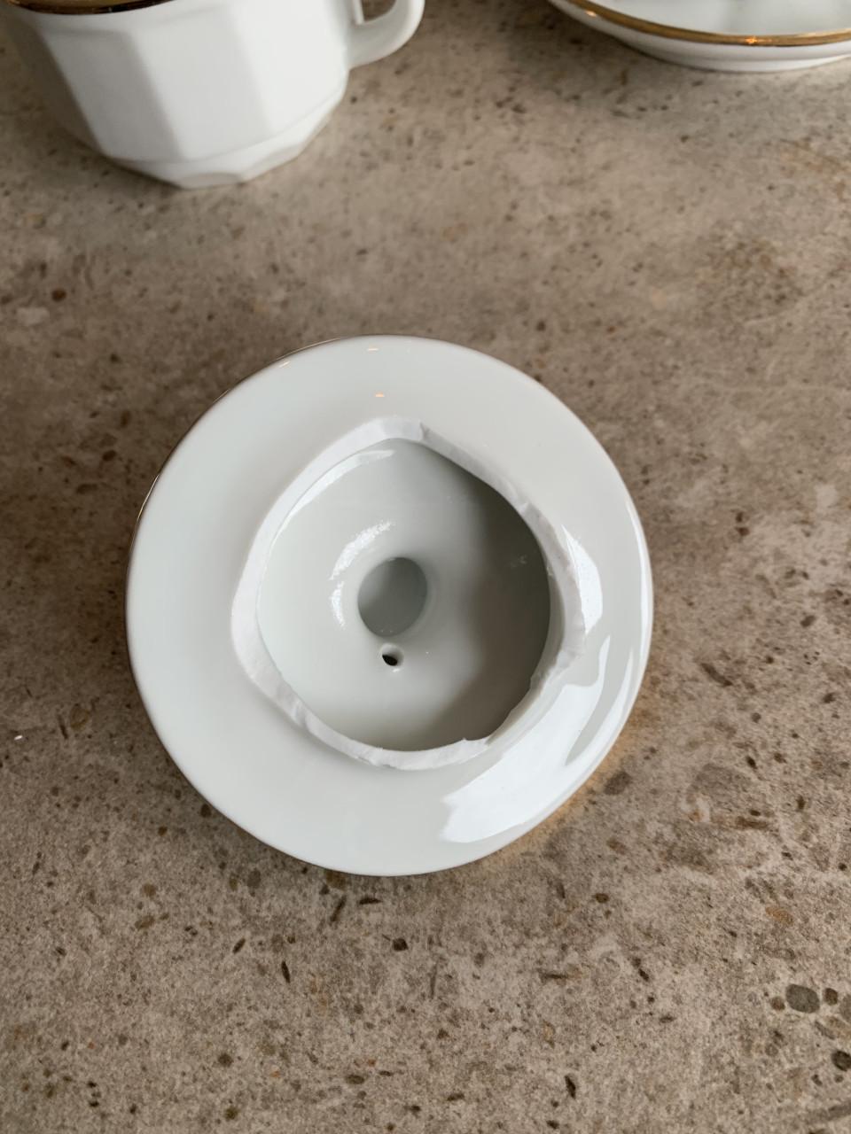 ✨Prachtig Porseleinen Espresso Serviessetje uit Frankrijk✨APILCO✨
