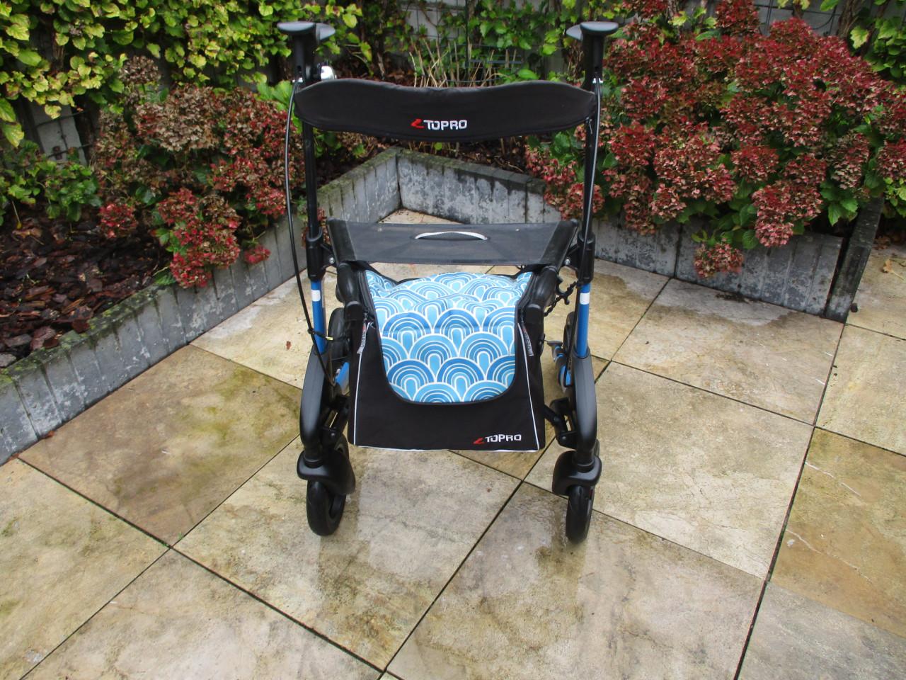 Zgan Topro Troja 2G opvouwbare lichtgewicht rollator