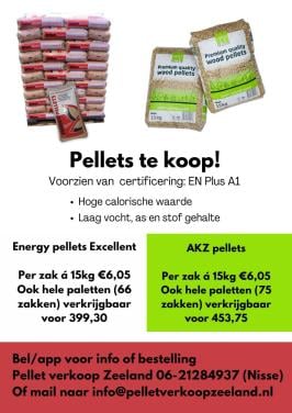 Pellets te koop