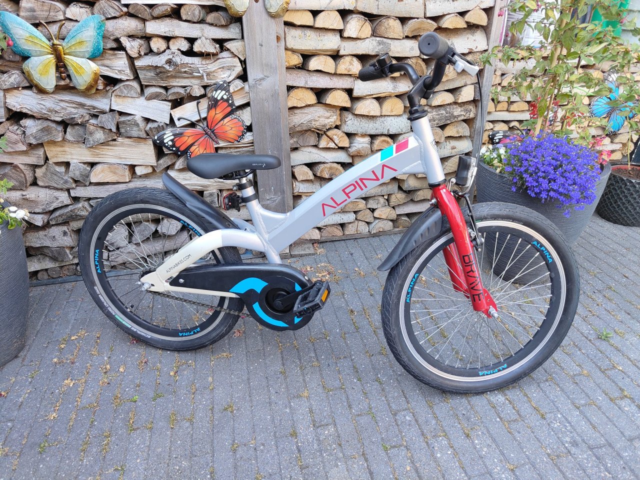 Alpina Brave 20 inch fiets nieuwe Schwalbe banden