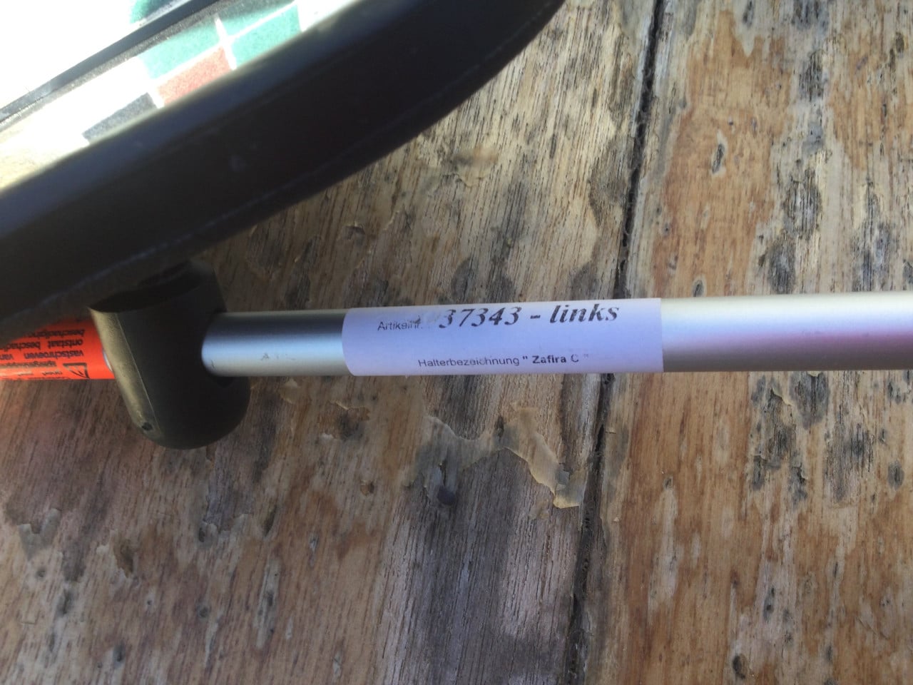 Caravanspiegels Oppi  Opel Zafira C  (2011-2016)