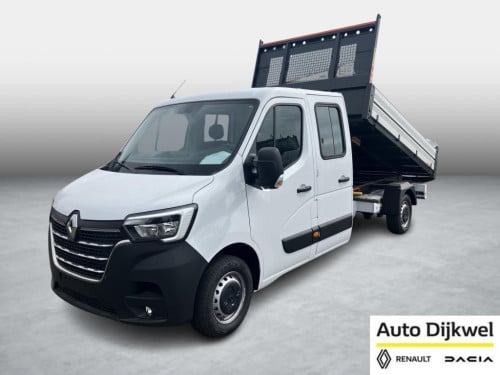 Renault Master t35 2.3 dci 165 l3 dc comfort kipper direct uit voorraad lev