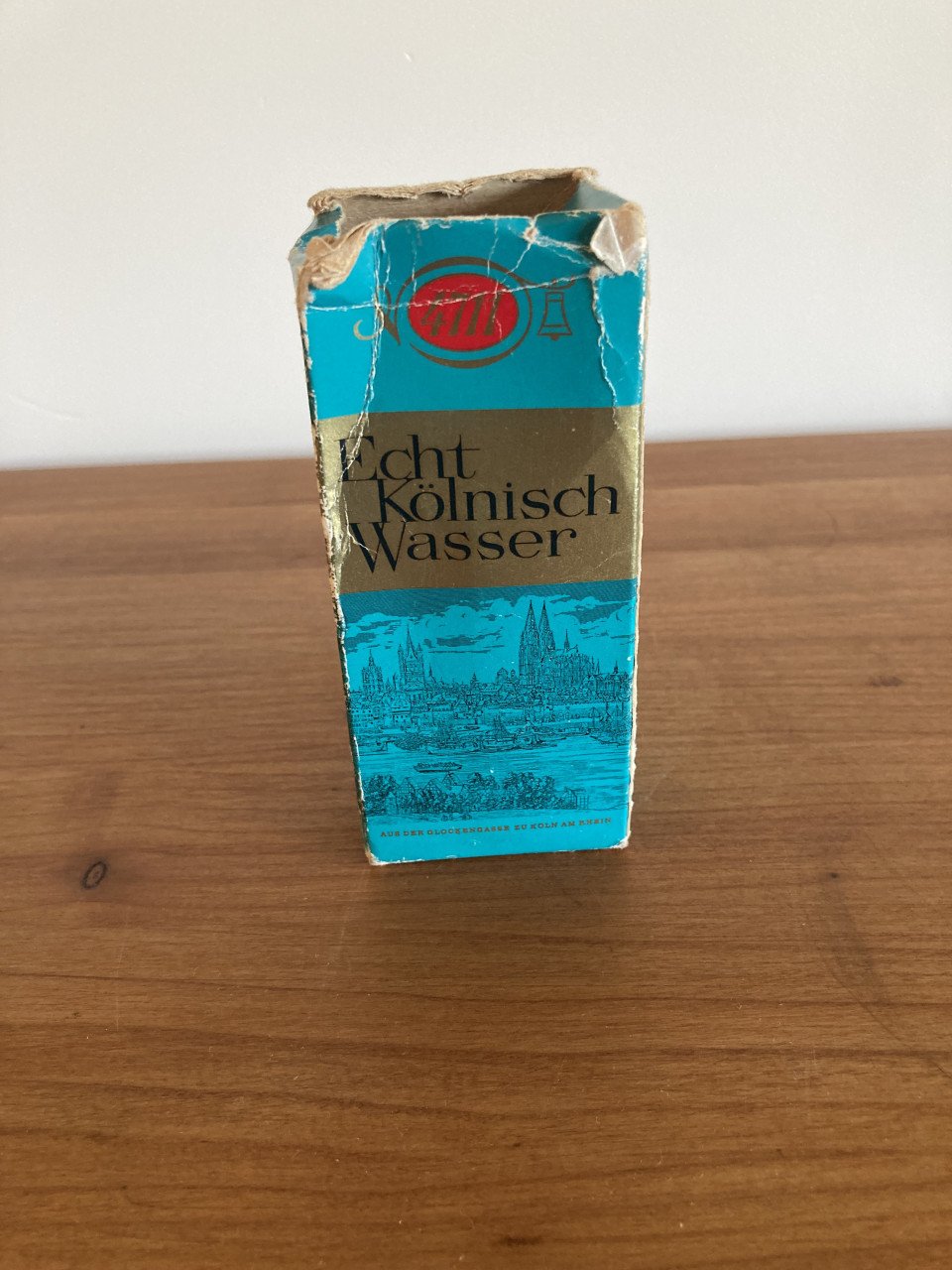 Glazen parfumfles, nr. 4711 eau de cologne