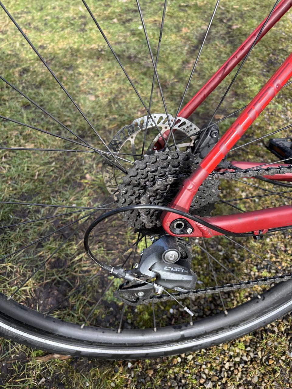 Fiets mixed frame Cube SL 2x8 versnellingen