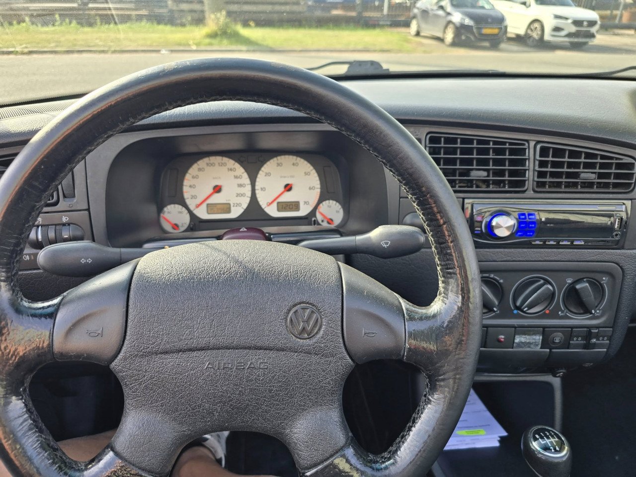 Golf 1.8 cabriolet 🌞 genieten in de zon