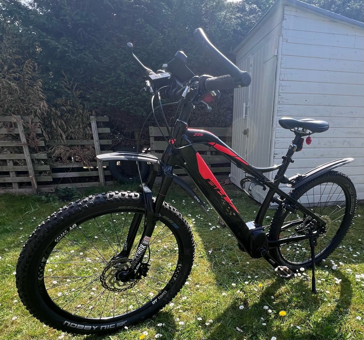 Elektrische mountainbike  Met een nieuwe 720 Wh accu en een 80 Nm koppel go