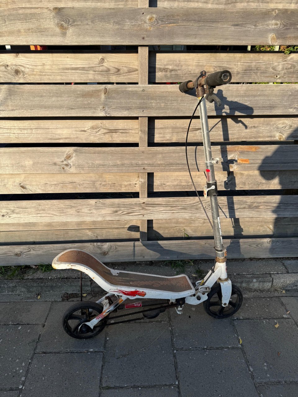 Space scooter step