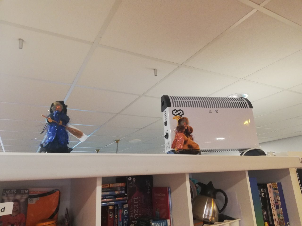 Ruilen en delen halloweenfeestje stichting Ruilwinkel Walcheren