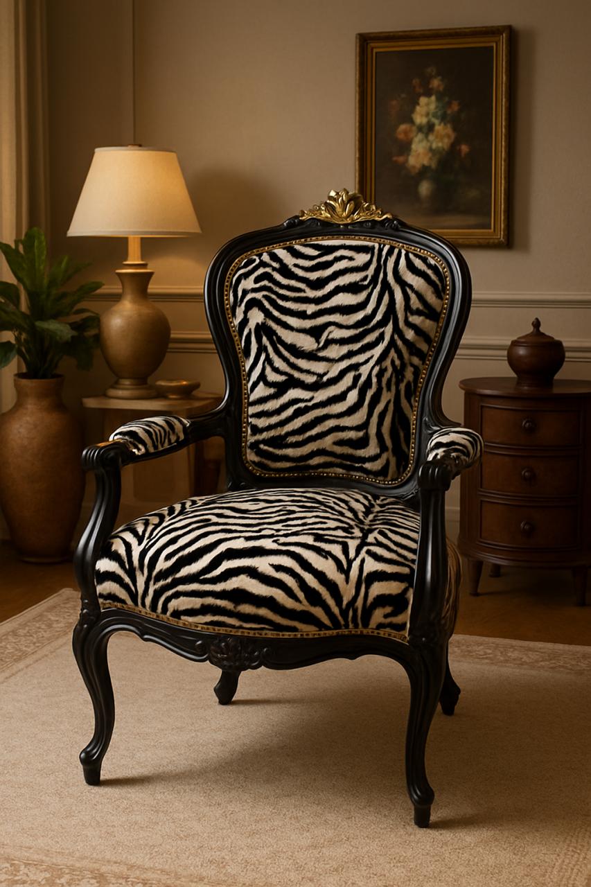 Mooie opgeknapte barokstoel