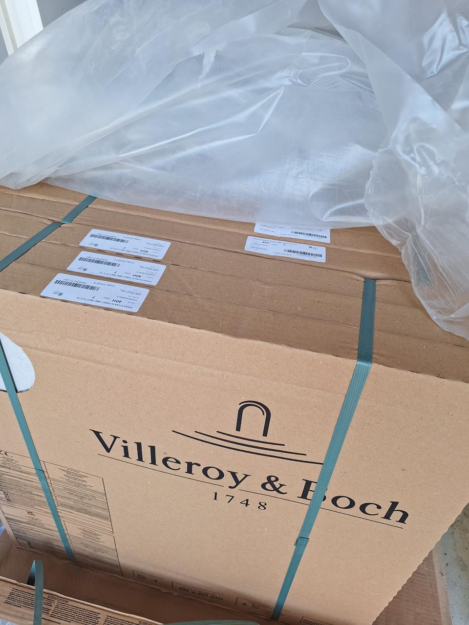 10 m2 vloer/wandtegels 60x60 Villeroy & Boch