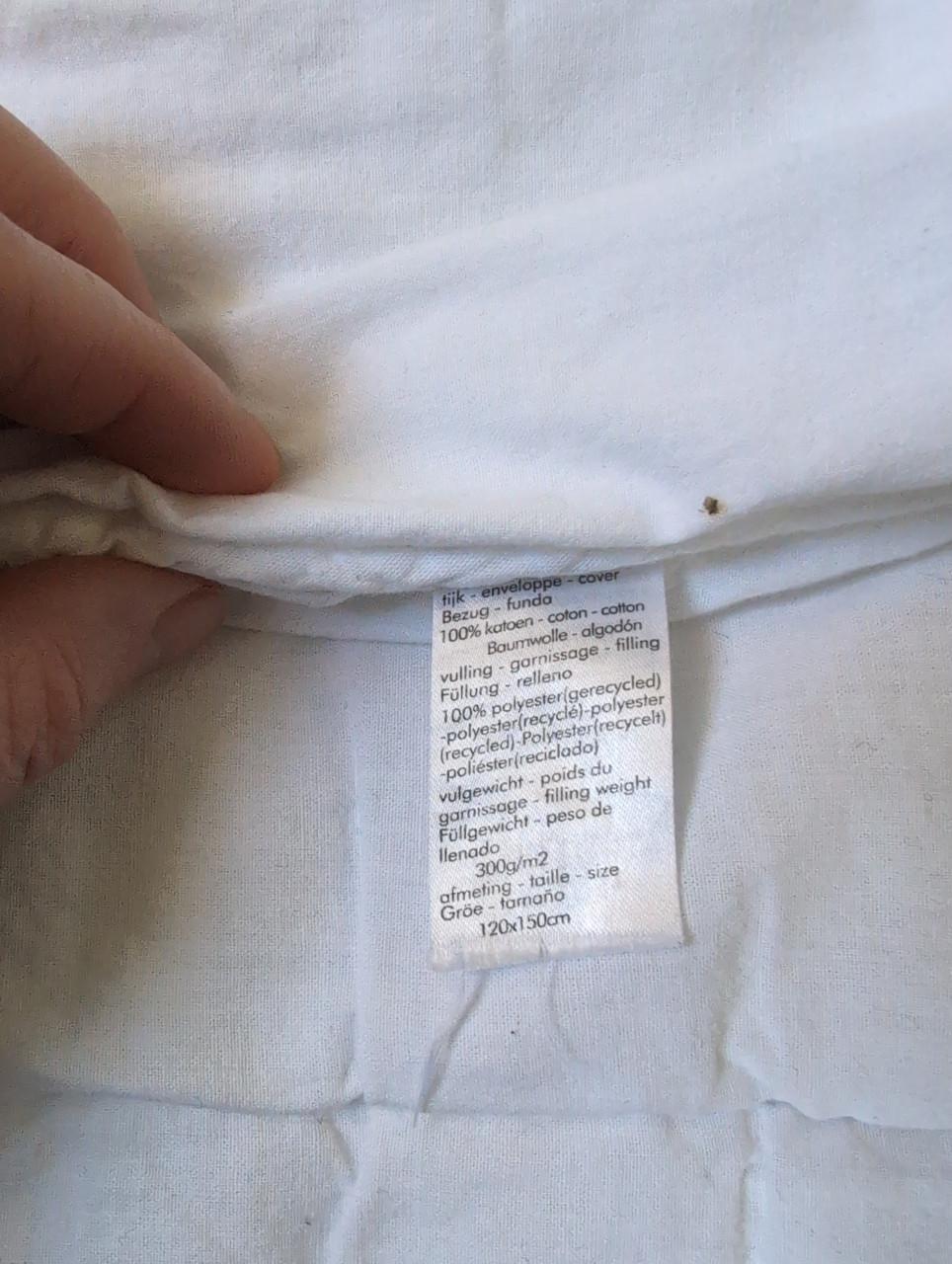 Dekbed peuterbed 120*150 zgan gratis ophalen