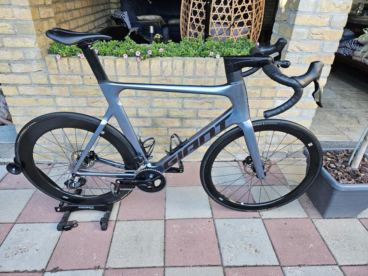 Giant Propel Advanced 1 (XL) SRAM Rival AXS 2x12 Quarq Powermeter