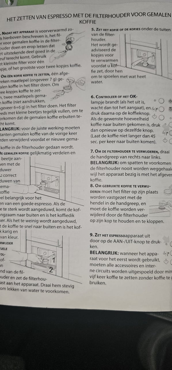Inbouw Espresso cappuccino apparaat Ikea smakrik em