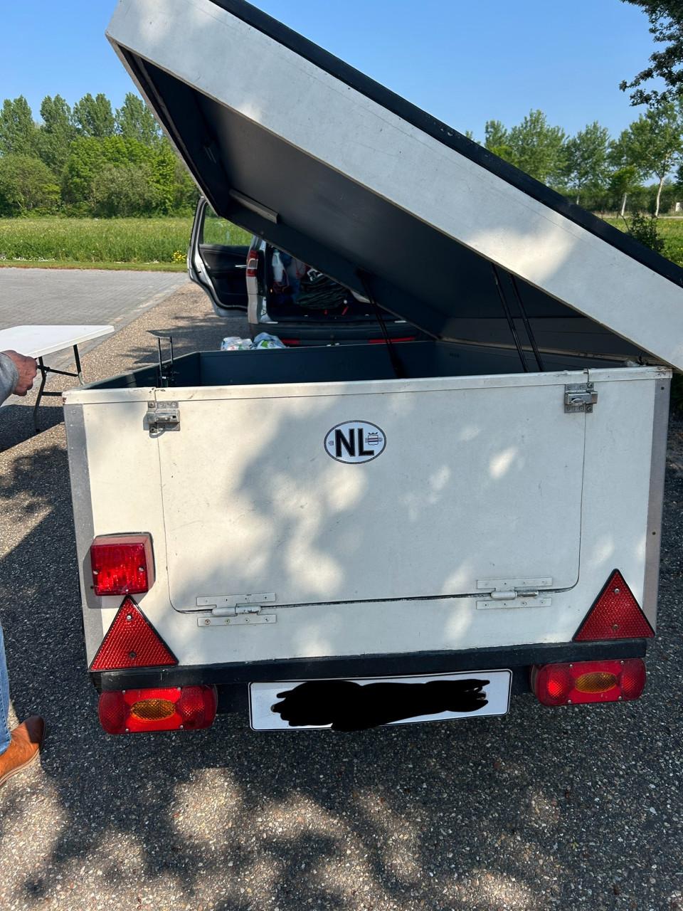 Compacte aanhangwagen
