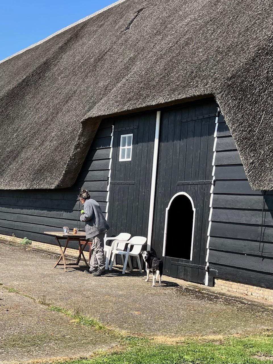 Bezoek monumentale schuur in Wolphaartsdijk