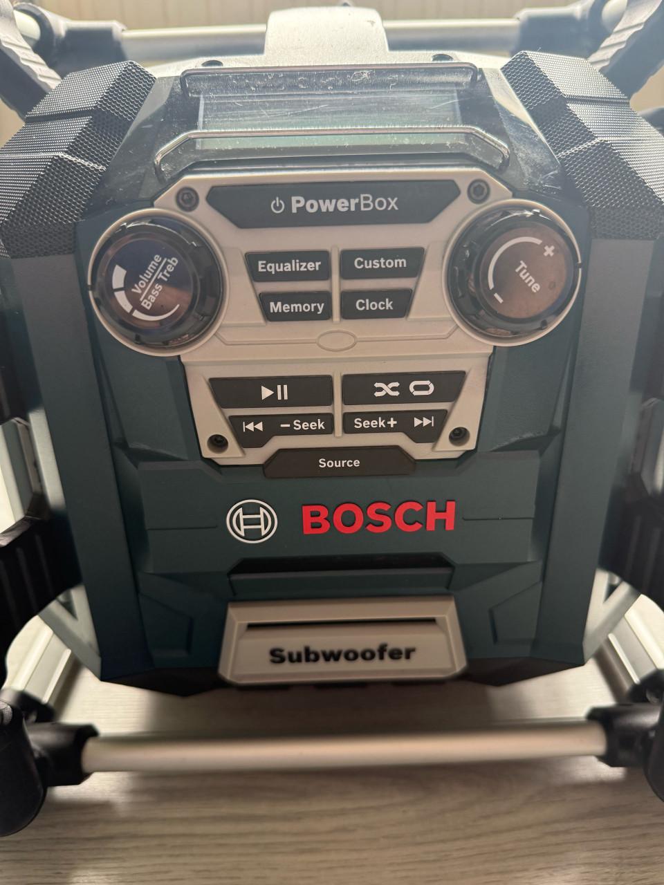 Te koop: Bosch GML 20 bouwradio – zo goed als nieuw!