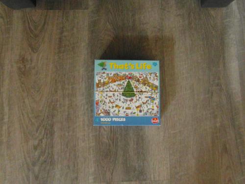 That's Life puzzel 1000 stukjes, Kerstmis (nieuw in doos)