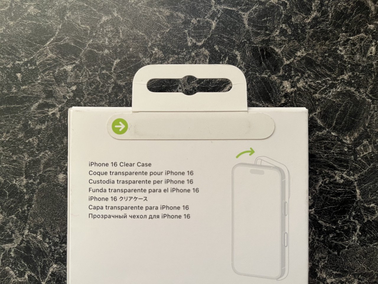 (Origineel) Doorzichtig hoesje met MagSafe voor iPhone 16 20€