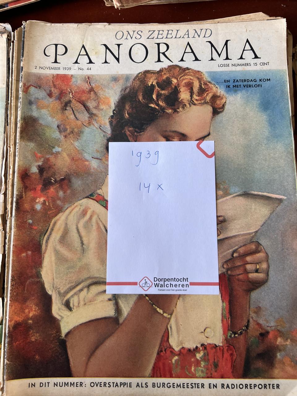 Panorama ONS ZEELAND Vintage tijdschriften